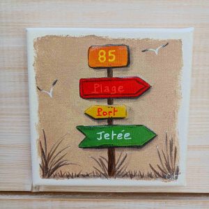 Panneaux indicateurs colorés