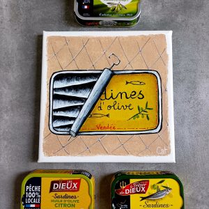 Boite de sardines à l'huile