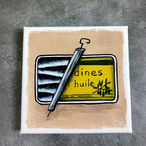 Boite de sardines à l'huile d'olive