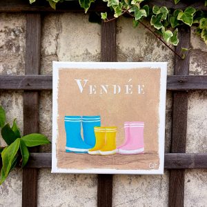 Trio de bottes VENDEE