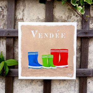 Trio de bottes VENDEE