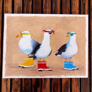 Les goélands malicieux