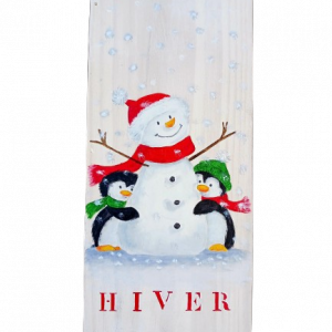 Bonhomme de Neige et ses pingouins