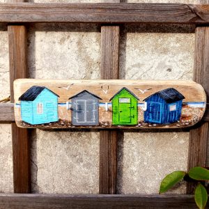 Cabines de plage porte clés