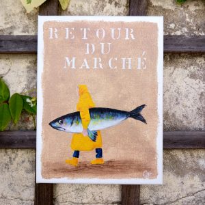Retour du marché