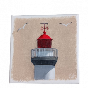 Phare à tête rouge