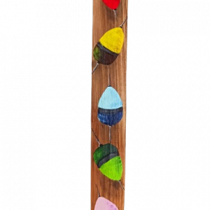 Bouchons flotteurs multicolores