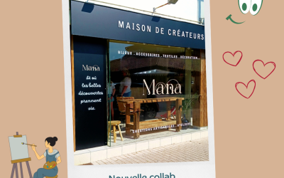 Actualités Casa Maya 85 | Expositions, Marché de créateurs... 1 Nouvelle collab